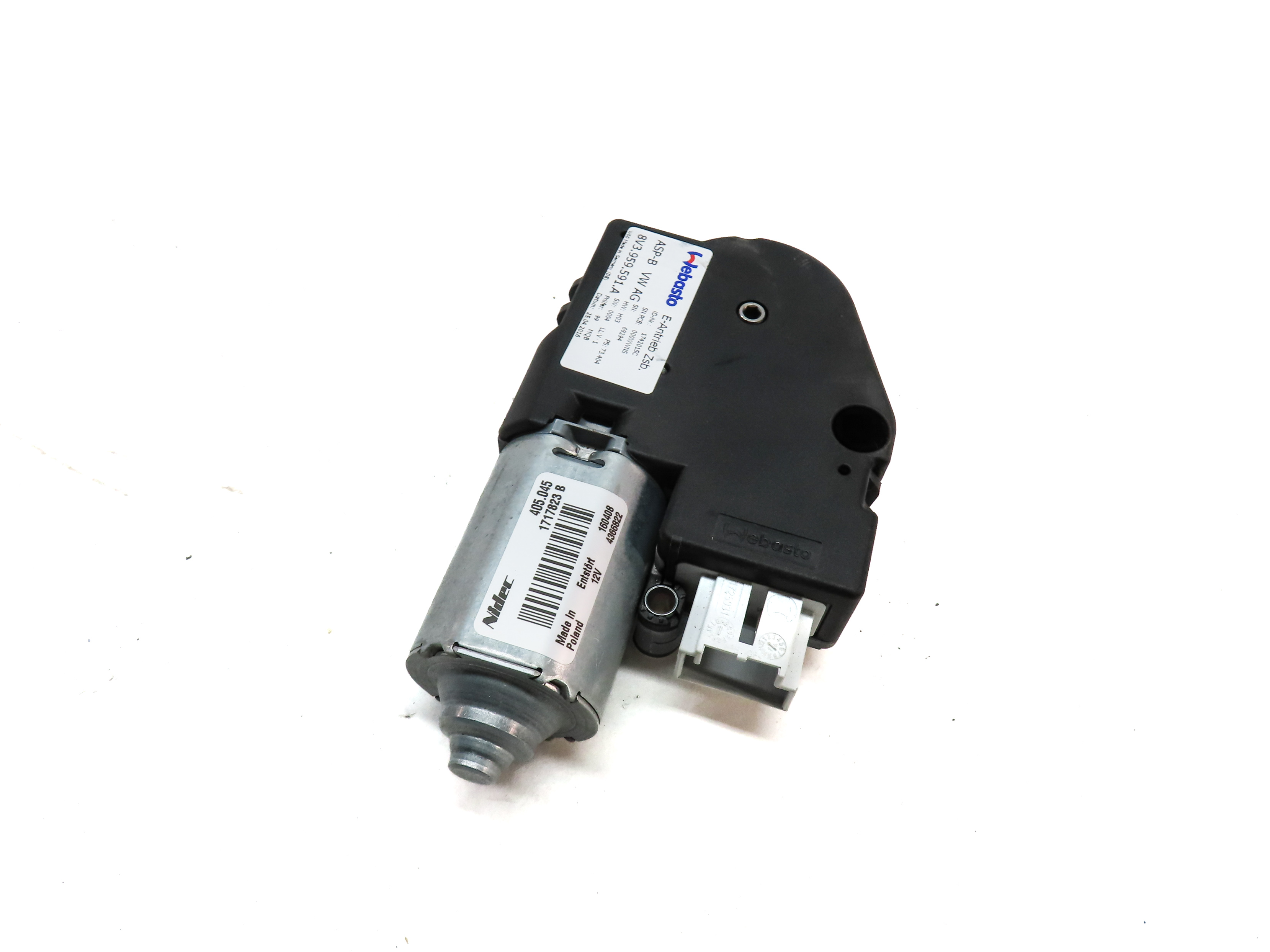 2015-2020 VW GOLF GTI / AUDI A3 S3 RS3 (8V) SUNROOF MOTOR SUN ROOF WINDOW MOTOR — exact item pictured